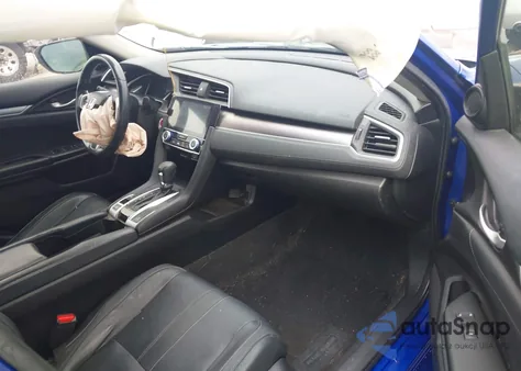 2018 Honda Civic Ex-L from USA, damaged, VIN JHMFC1F75JX042246